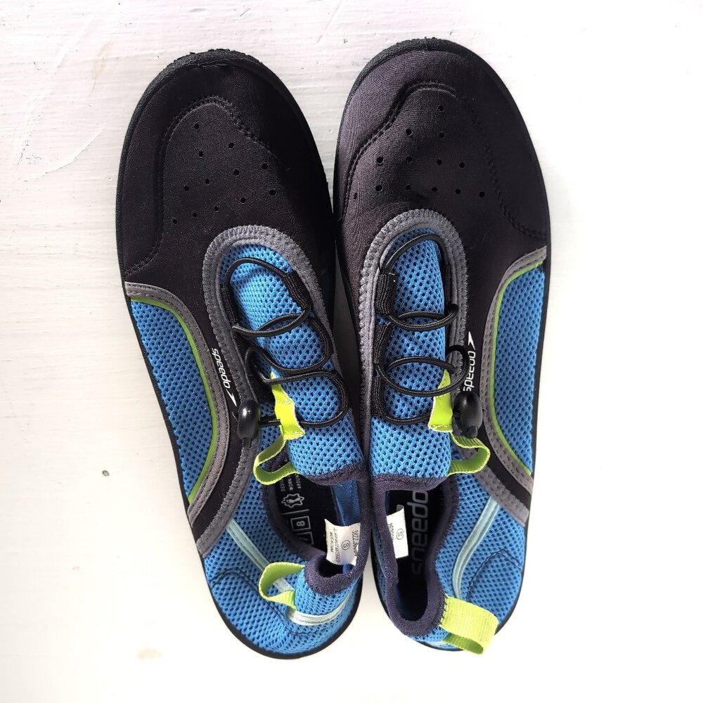 Speedo Men's The Original SurfWalker Water Shoes Size Small 7-8 Blue
